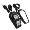 UTV Side Rear View Mirror 360 Degree Adjustable with LED Lights Fit for Polaris RZRRanger
