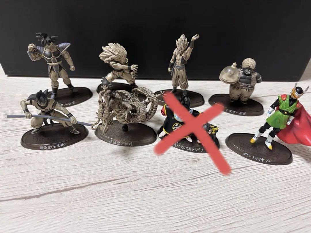 

[USED] Dragon Ball Figures Set of 8 - Super Modeling Soul