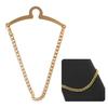 Tie Pin All Match Anti-rust Prevent Sagging Polished Non-oxidizing Fixing Tightly Men Tie Chain Tack Clip Locking Pin Dress Accessories