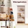 Bohemian Wood Bead Door Curtain Natural Wood Cotton Room Divider Window Wall Decor for Ethnic Vintage Tibetan Home Style