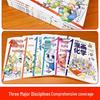 Douyin-Stil Ein-Minuten-Comics: Mathe, Physik, Chemie - 6-bändiges Set für wissenschaftliche und Denkfähigkeiten von Kindern.