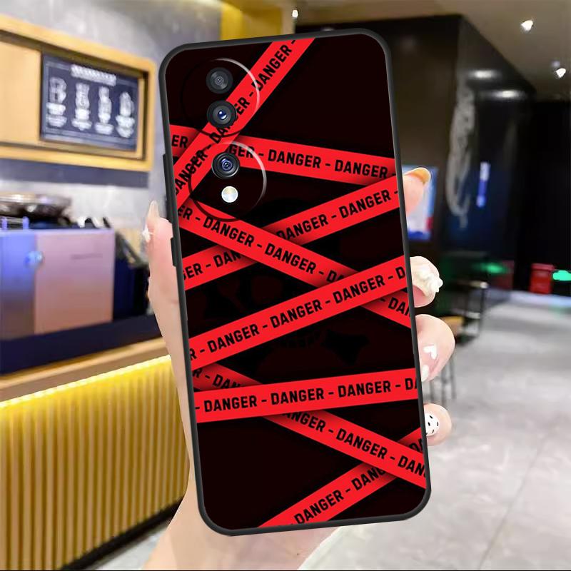 Warning Angry Danger Owner For Honor Magic 8 7 6 Pro Case For Honor 200 400 50 70 90 Lite X8c X8b X9a X9b X9c X9d Win RT