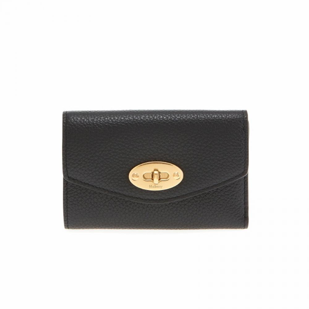 Mulberry Rl6665 205 A100 Daly Grain Multi Zip Folded Bifold Wallet