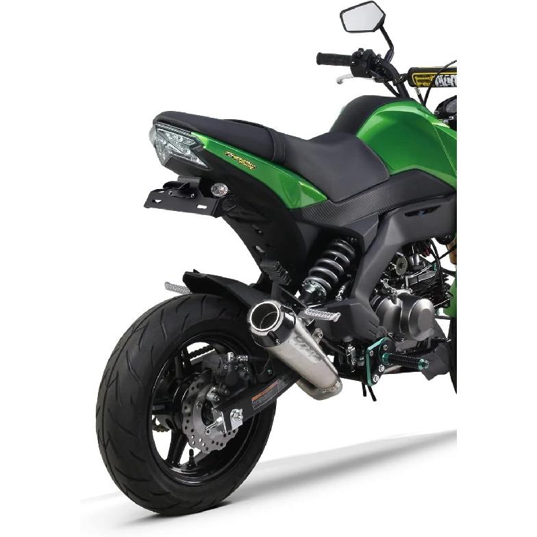 KEMIMOTO Fender Eliminator Compatible with Z125 Z125 Pro License Plate Holder Bracket Tail Tidy 2015 2016 2017 2018 2019 2020 2021 2022 2023 2024