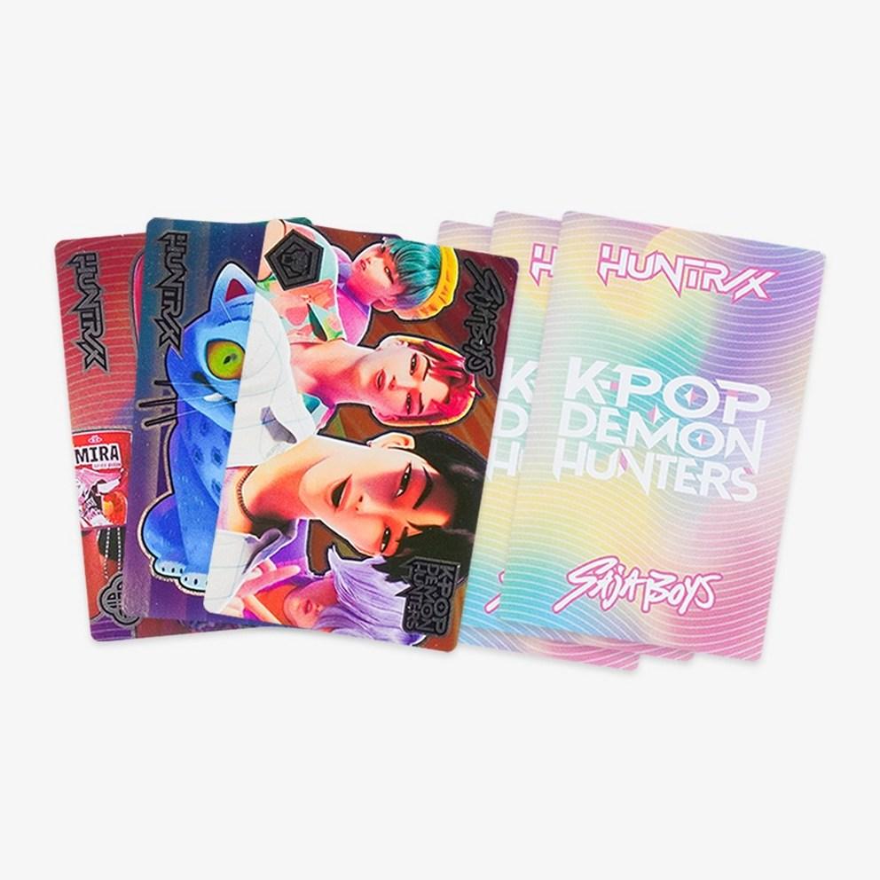 K-pop Demon Hunters Hologram Photocard Set of 30 Kedehun Photocard Character Cards, Set of 6