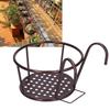 Hangende Balustrade Plantenbakken Buiten Plantenstandaard Over de Rail Bloempot Houder voor Terras Tuin Balkon