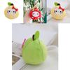 Lively Leso Round Ball Apple Plush Doll Kt Cat Keychain