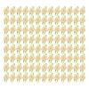 450Pcs Mini Ribbon Rose Decoration Bow Flower with Leaf Ornament for DIY Sewing CraftingBeige