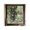 Plants and flowers glass window decoration stickers pvc static stickers warm decoration colorful flowers