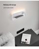 USB Wall Lamp: Modern LED Bedside Reading Light for Living Room, Guest Room, or Hotel
