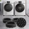 4PCS Universal Washing Machine Foot Pads Anti Vibration Refrigerator Base Fixed Non-Slip Feet Stabilizer Noise Cancelling Wash
