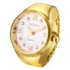 Ring Stainless Roman Numeral Quartz Fun White Gold New Day Ladies' Watch, Steel, Waterproof, Rainproof, Dial, Movement, Item, Dial, Case, Present,