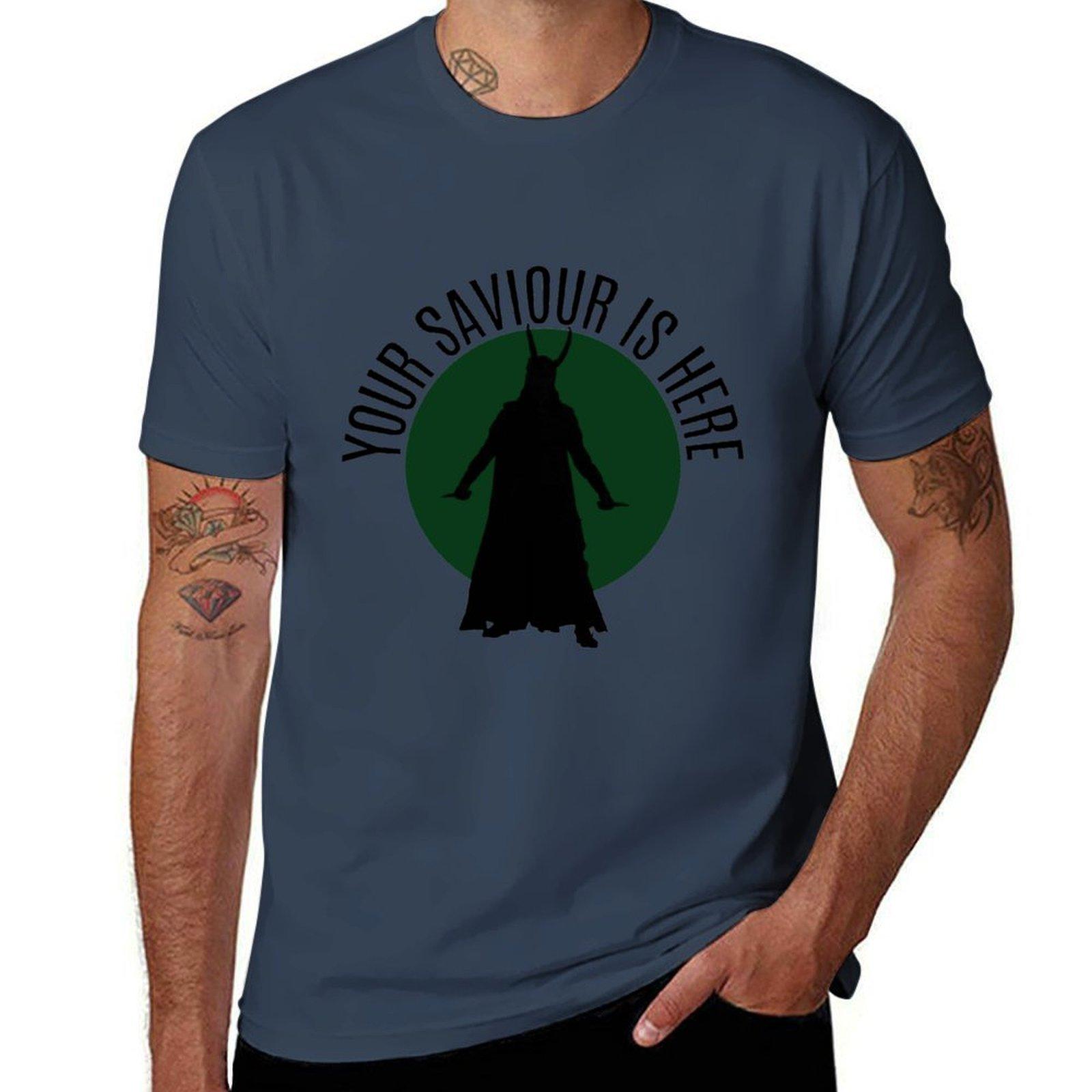 Your Saviour Is Here Tshirt Street Style Casual Tee Shirt S