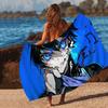 Blue Lock Anime Bath Towel Microfiber Soft Water Absorbing Breathable For Girl Kids Decorative Cartoon Beach Towel