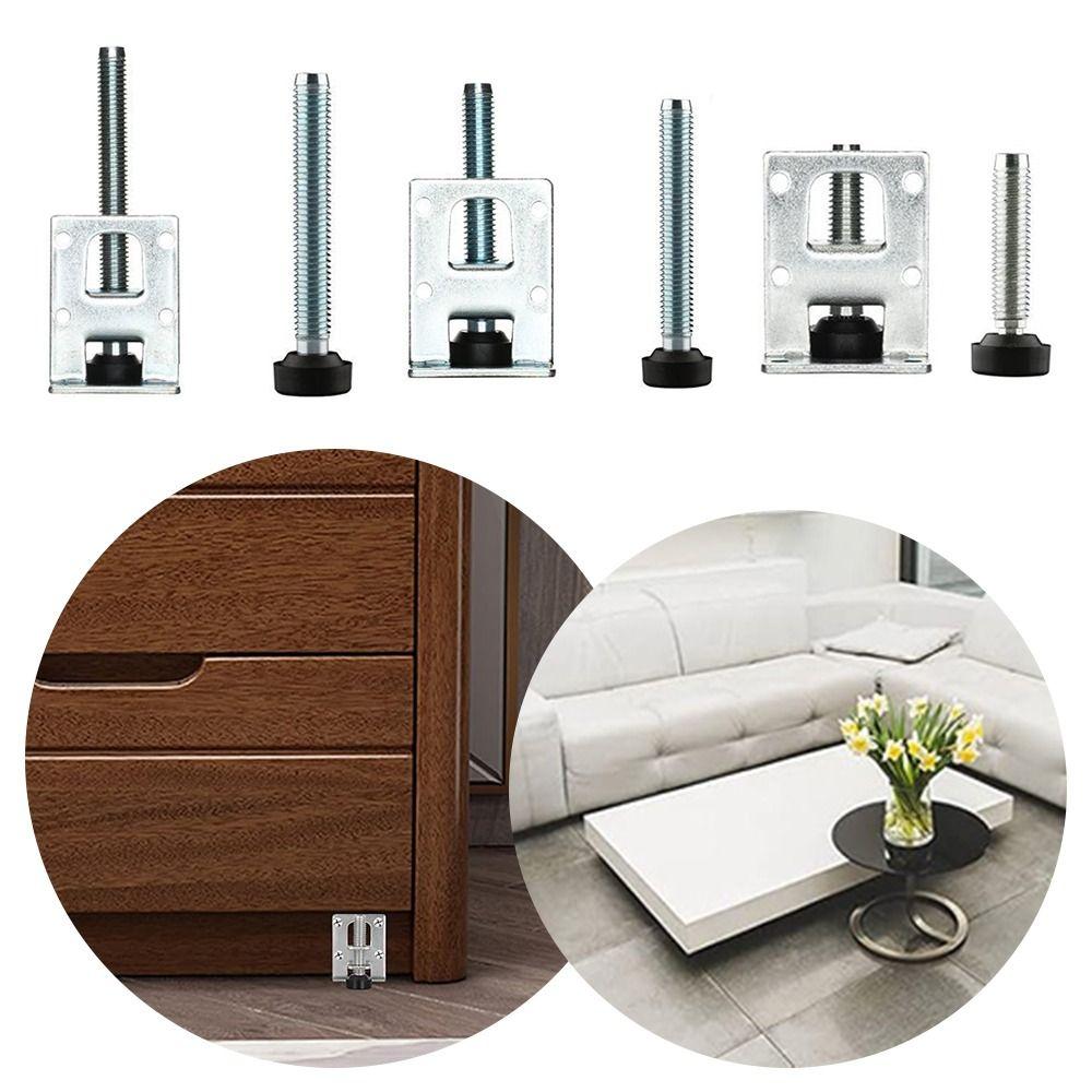 Zinc Alloy Table Leveler Feet Anti-slip Furniture Height Adjuster Furniture Leveling Leg  Furniture
