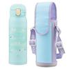 Set Purchase Zojirushi Water Bottle 480ml Cute Kids Mug Easy Clean Seamless Lid Only 3 Points Wash Children Insulation Cooling One-Touch Shimaenaga +