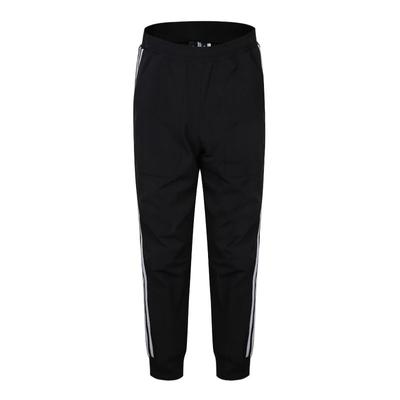 PT WV Comfortable Casual Striped Design Elastic Knit Sports Pants Men Pants Black DW4612