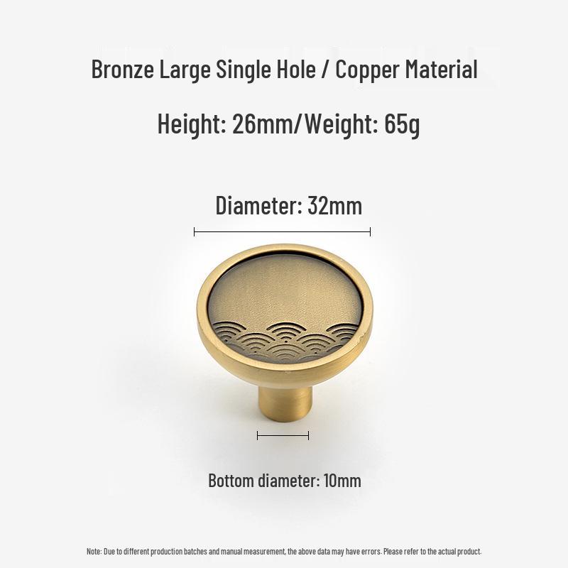 American Brass Retro Wardrobe Handle In Antique Bronze for Cabinets and Drawers