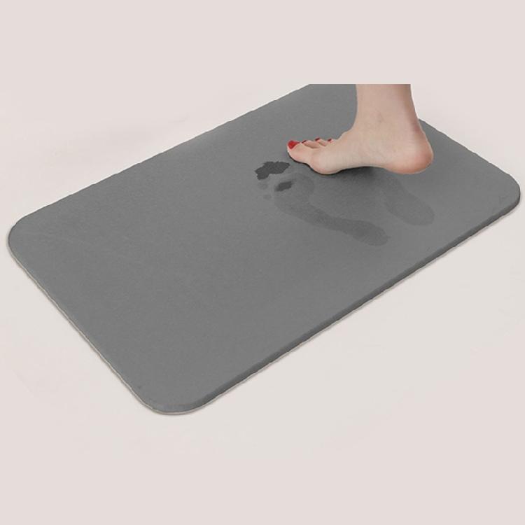 Kieselgur Absorptions-Badezimmer-Matte Optionale Größe Rutschfest Schnelltrocknend Bodenmatte für Innen und Außen Fußmatte