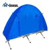 Aviator Blue Double-Layer Cot Tent with Mesh