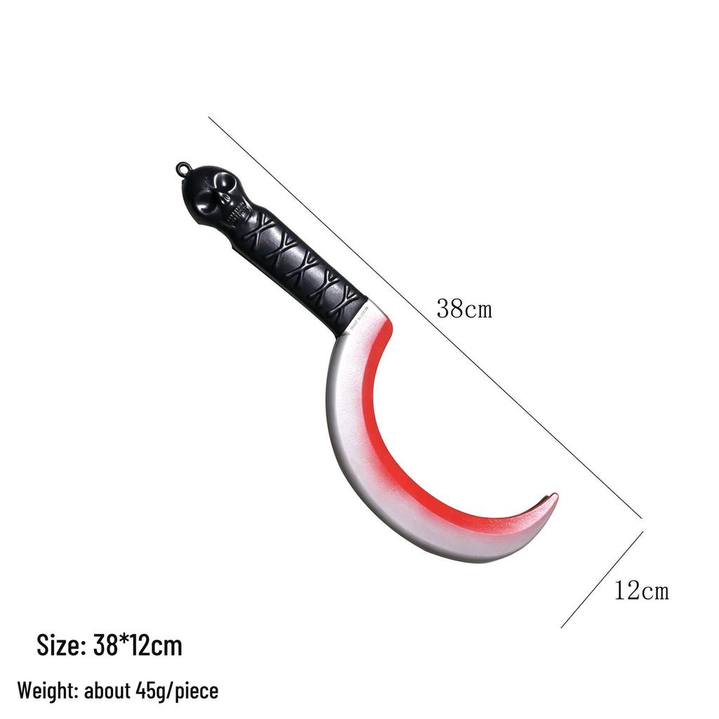 Halloween Blood-Tipped Decorative Knife for Prank and Ghost Festival