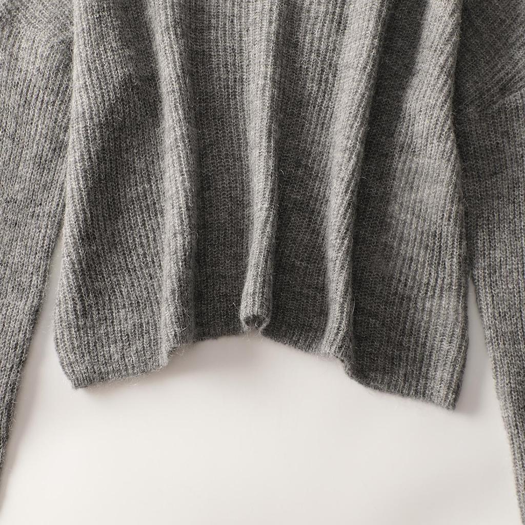 Autumn Long Sleeve Short Knitwear Women's Clearance Collection