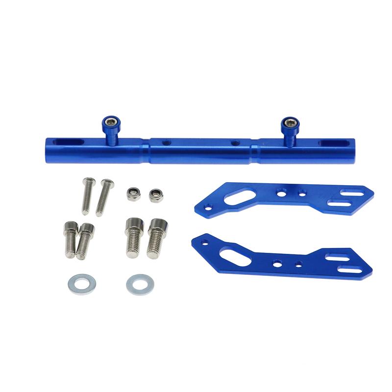 LMoDri Motorcycle Balance Bar Modified Expansion Bracket Aluminum Lengthened Bracket Adjustable Multi-Functional Extension