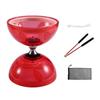 Traditional Plastic Diabolo With Triple Bearing For Kids And Seniors Educational Toy Set