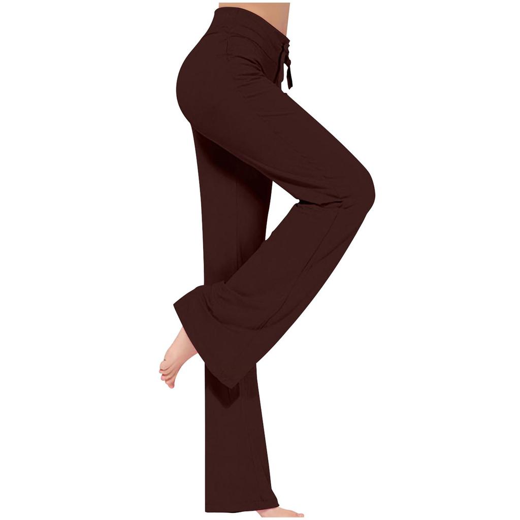 Women's Loose High Waist Wide Leg Pants Workout Out Leggings Casual Trousers Yoga Gym Pants