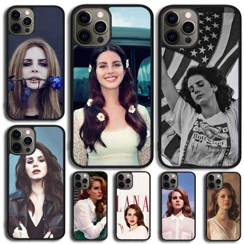 Custodia Cantante Lana Del Rey Per iPhone 17 Air 11 12 13 14 15 16 Pro Max Cover Per iPhone 17 Air 13 12 Max Plus 2020
