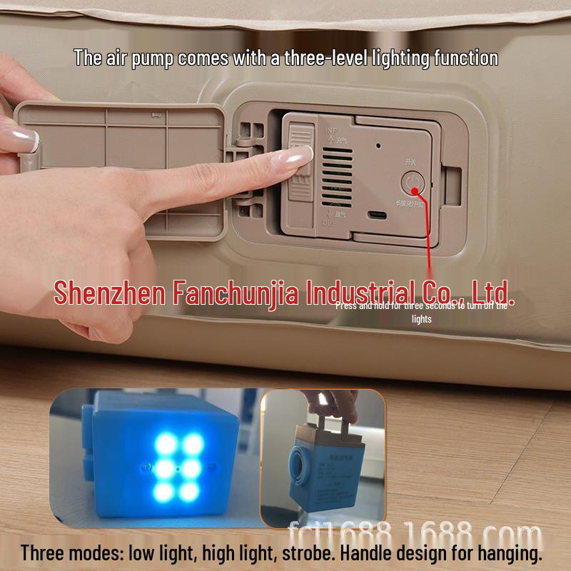 Portable Inflatable Air Mattress for Camping and Home Use