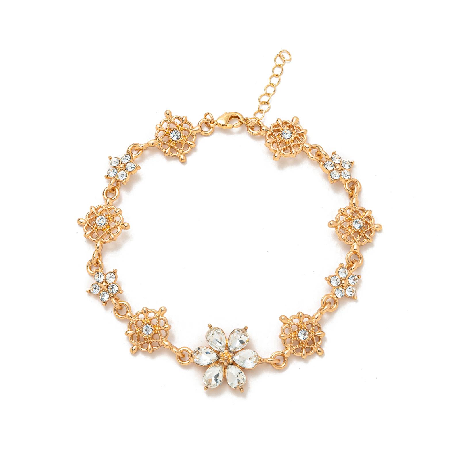 

Fresh And Sweet Flower Cute Purple Sunflower Princess Niche Light Luxury Women S Bracelet