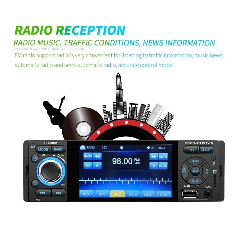 4.1 Inch Touch Screen MP5 Player Car Radio Autoradio Car Multimedia Bluetooth Fm Radio