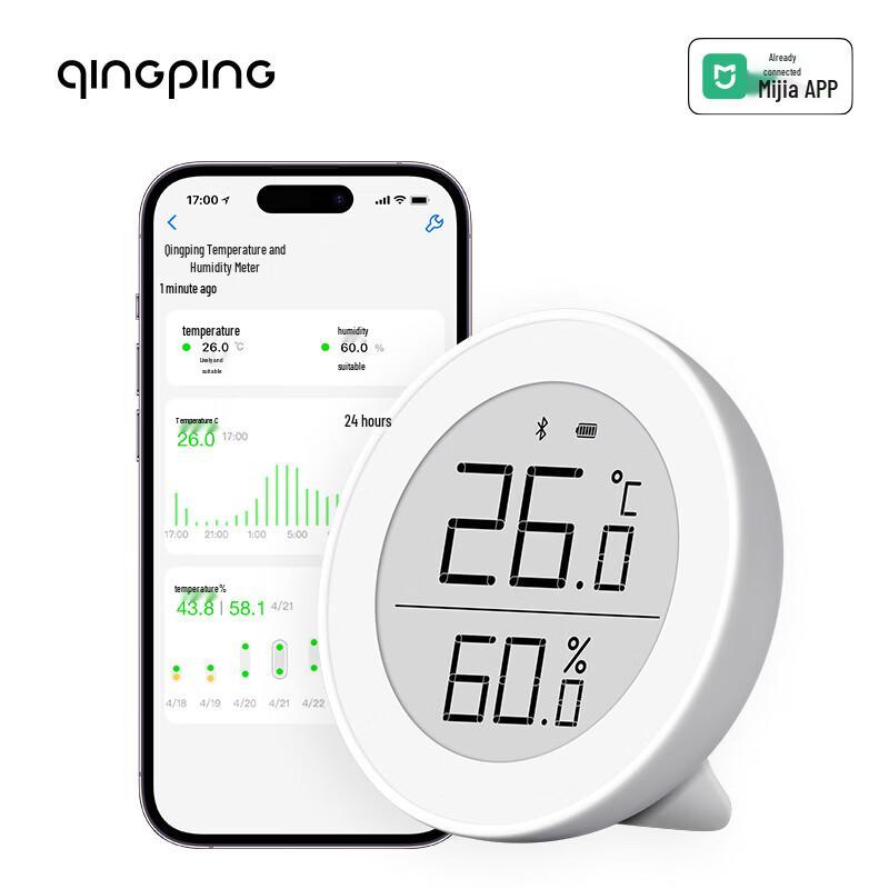 Qingping Smart Temperature & Humidity Monitor M Version