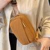 Mori Bag Women's Minimalist Style Girl Heart Messenger Bag 2025 Autumn New Casual Solid Color Women's Bag Lightweight Cloth Bag