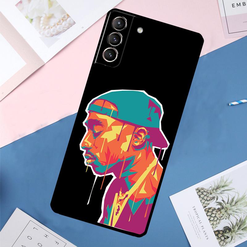 Tupac 2Pac Shakur Case For Samsung Galaxy S25 Ultra S21 S22 S24 S23 Ultra S9 S10 Plus S21 FE S25 FE Back Cover
