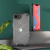 KEYSION Shockproof Armor Case for iPhone 16e Soft Silicone+PC Transparent Honeycomb Phone Back Cover for iPhone 16e 2025
