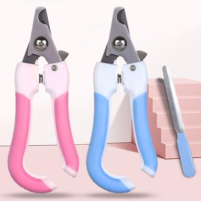 Cortaúñas para perros y gatos, tijeras de acero inoxidable para el cuidado de las uñas, cortaúñas con garra y cierre, cortaúñas que ahorra trabajo