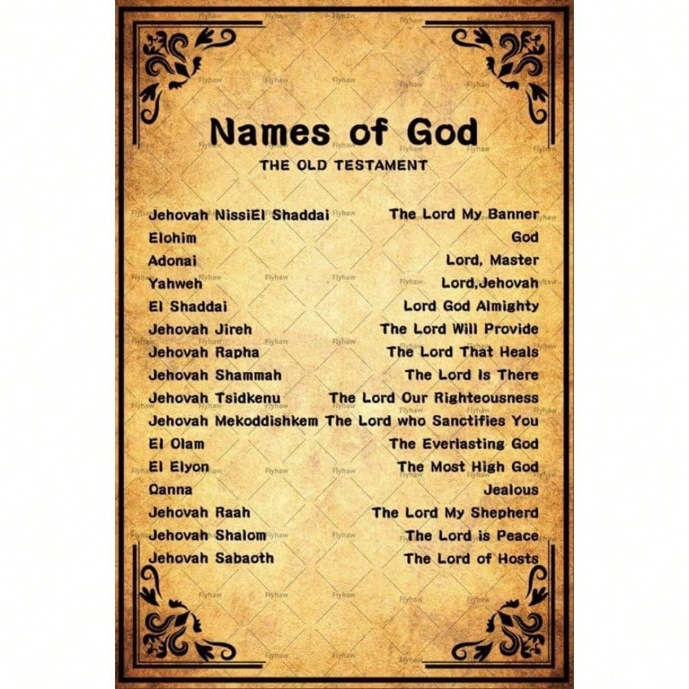 Religious Tin Wall Art Metal Sign Christian Scripture Home Decor