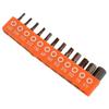 12Pcs S2 Alloy Steel Hex Screwdriver Bit Set  For DIY Home Projects Work Sites