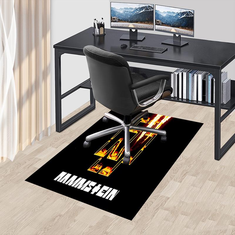 1pc Fire Metal Energy Carpet for Playroom Bedroom Living Room Sofa Home Decor,kids Game Area Rug Non-slip Floor Mat Y730163