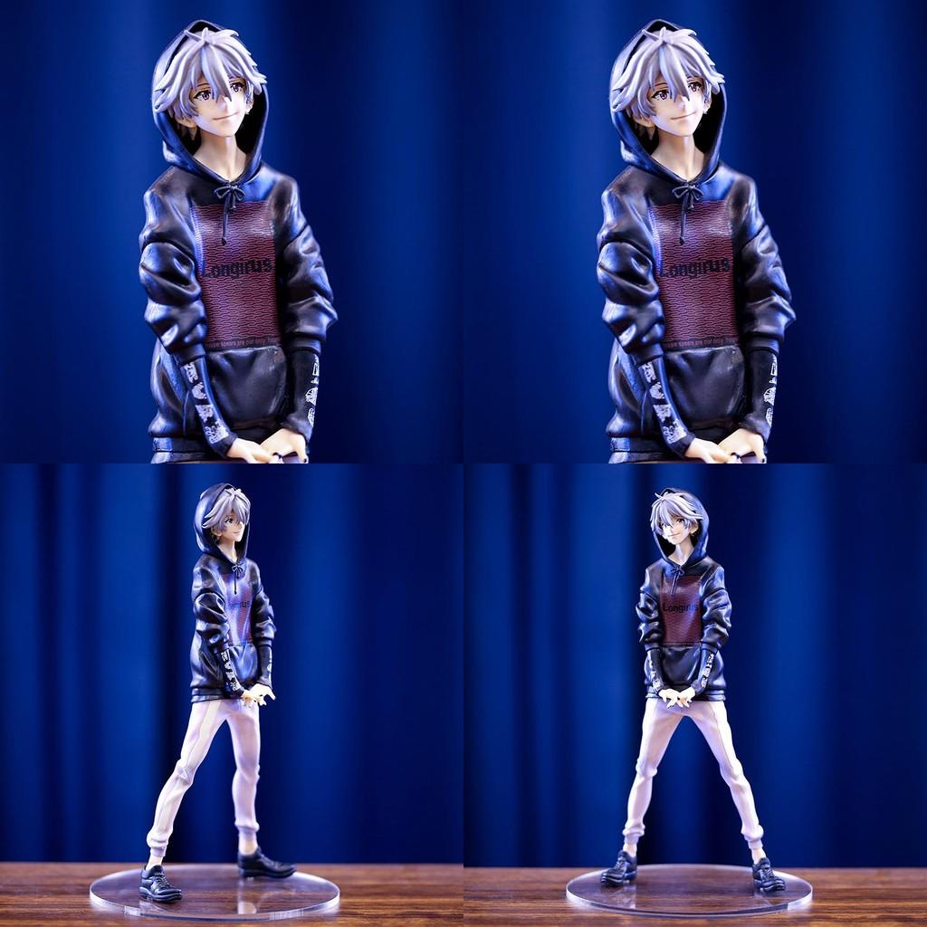 Stunning 24cm Evangelion Shikinami Asuka Langley Pvc Figure Collectible Model Toy