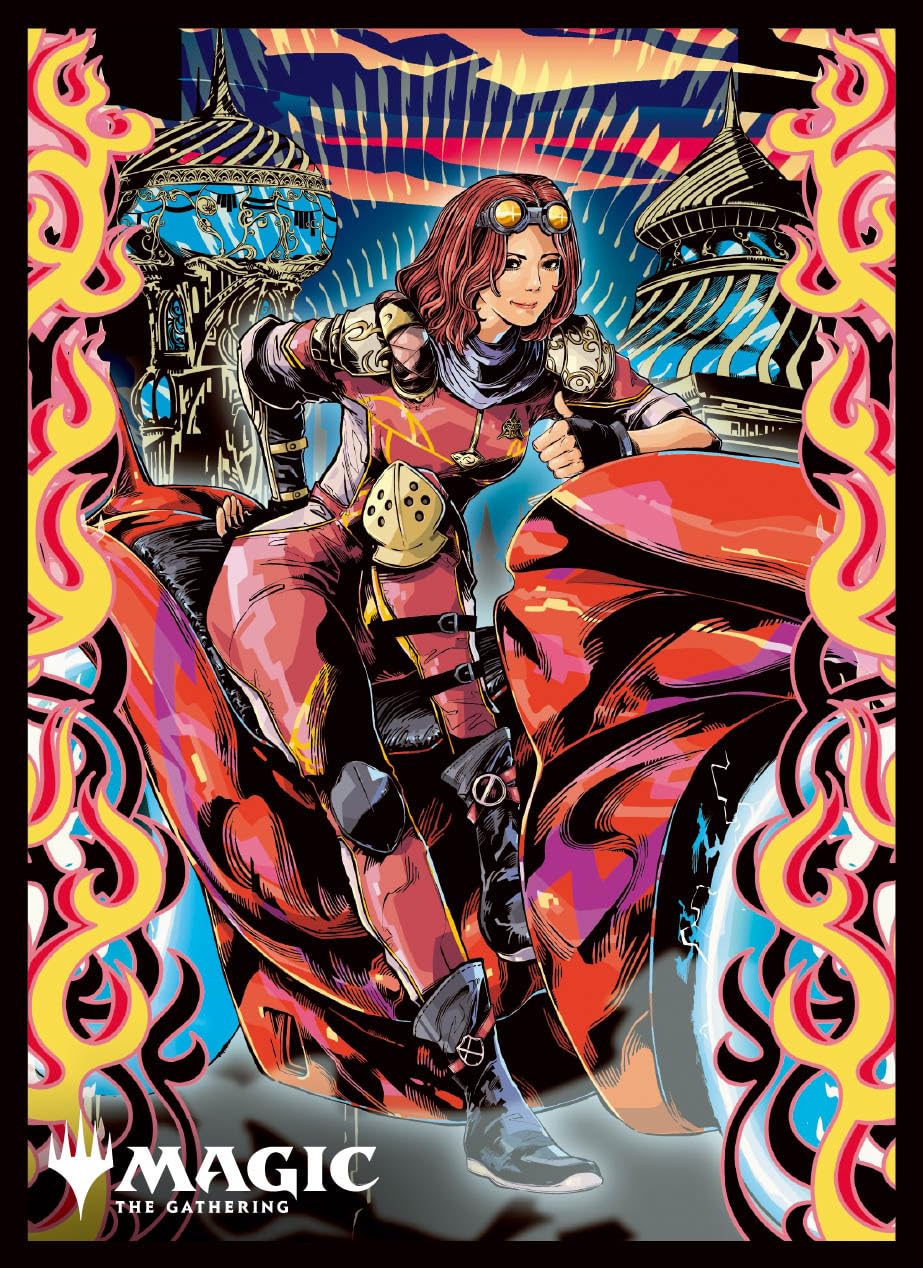 Ensky Протекторы для карт The Gathering Искатель Искр Мэджик «Эфирный Бег» Чандра, MTGS-342