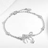 Elegant Cupronickel Butterfly Dream Bracelet for Women - Simple, Versatile, and Sweet Jewelry Gift
