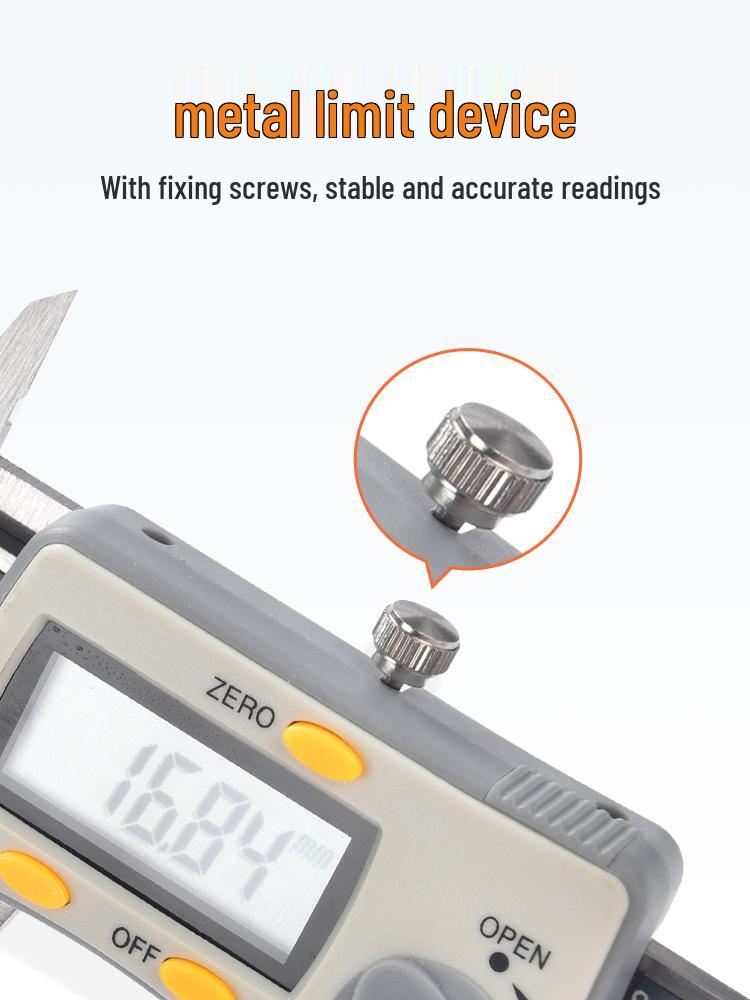 Shanggong High Precision Stainless Steel Digital Vernier Caliper, 0-150/200/300mm Range