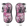 Custom S-Sakuraes H-Harunoes Japan Sunglasses Soft Case Neoprene Zipper Animes Shell Eyeglass Case Protective Box For Glasses