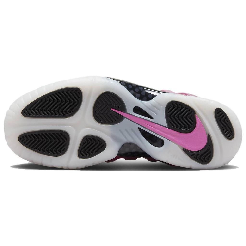 Nike Little Posite One GS Polarized Pink Kids Sneakers Metallic-Silver Black White DX1947-600