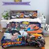Naruto'S Epic Journey Print 3Pcs Bedding Setduvet Cover With 2 Bedropillowcase Home Birthday Gift
