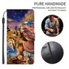 Leather Case For Samsung Galaxy A17 5G Wallet Phone Bag for Samsung A 17 SamsungA17 Stand Book Flip Cover Full Protector Bumper