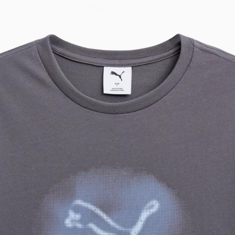 Puma Women S Cat Logo Short Sleeve Tee 529754 03